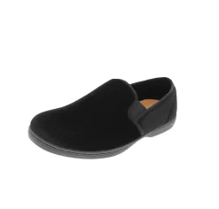 Regal 2 Black Slip-On Slipper -Walking On A Cloud foaregal201d