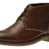Copeland Red Brown Leather Chukka Boot