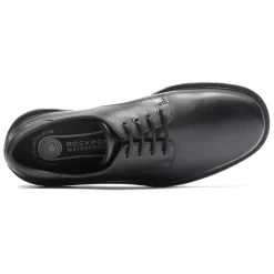 Rockport Northfield Black Leather Lace-Up Dress Shoe -Walking On A Cloud rocnorthfield01e